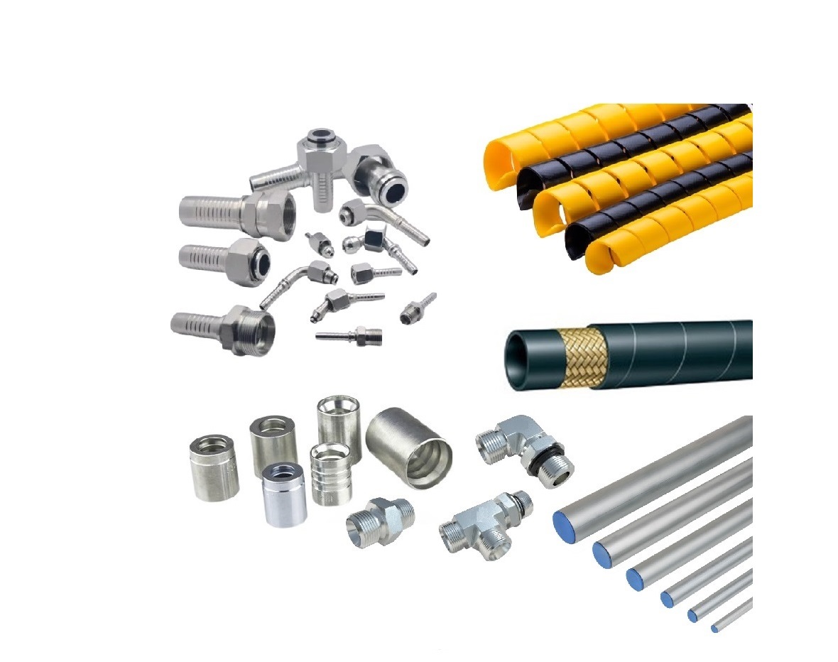 Продажа комплектующих для РВД и гидравлических трубопроводов.